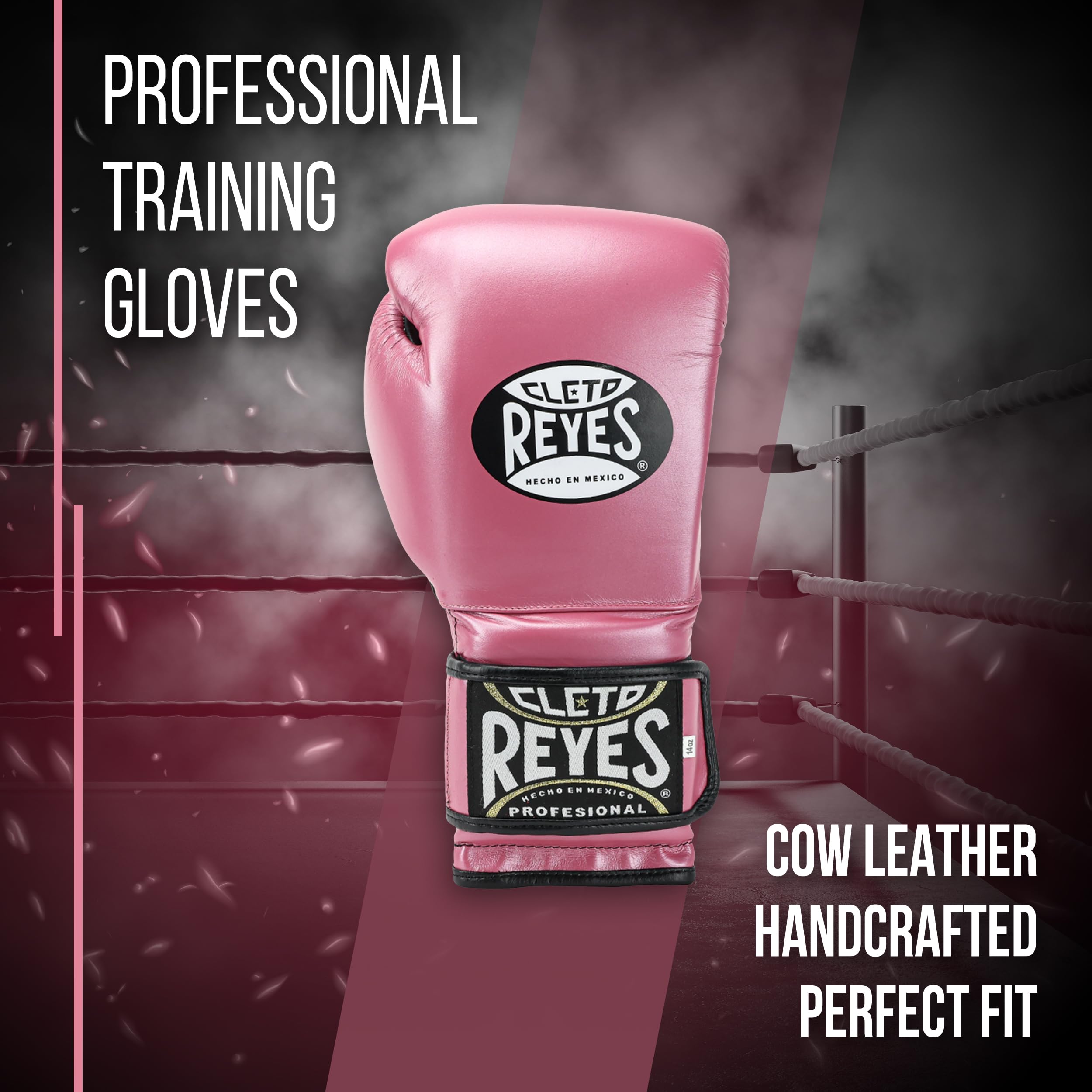 CLETO REYES Training Boxing Gloves with Hook and Loop Closure for
